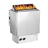 6kw Elektroherd Saunaofen 220V Saunaofen Interner Steuerung Eingebaute Sauna Elektroherd (6KW-Edelstahl)
