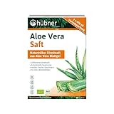 hübner® Aloe Vera Bio-Pflanzensaft naturtrüb | 100% naturtrüber Aloe Vera-Saft | Aus kontrolliert biologischem Anbau | Ungefiltert & vegan | Frischer Geschmack | 3 x 490 ml