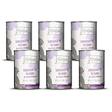 MjAMjAM - Premium Nassfutter für Katzen - schmackhafter Truthahn an leckeren Möhrchen, 6er Pack (6 x 400 g), getreidefrei mit extra viel Fleisch