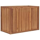 Hochbeet 100x50x70 cm Massivholz Teak,jiangboyue-48972