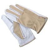 WOONEKY 1 Paar antistatischer Fäustling work gloves arbeitshandschuhen Manual job gloves Anti-static gloves Bauhandschuhe Handschuhe aus Eisseide antistatische Handschuhe Schutzhandschuhe