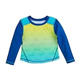 Mud Pie Jungen Boys Color Change Rashguard Rash-Guard-Shirt, Krokodil, 24-3T