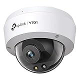 TP-Link VIGI C230 2,8 mm Objektiv Smart Sicherheitskamera | 3 MP HD Vollfarb-Dome-Netzwerkkamera | integriertes Mikrofon | IK10 vandalismussicher | IP67 wasserdicht | H.265+ | PoE/12V CCTV