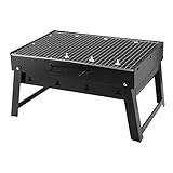 IWENZHKPA Holzkohlegrill Barbecue Grill Rack Outdoor BBQ Grill Haushalt Holzkohle 3-5 Personen BBQ Utensilien Camping Grill