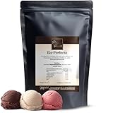 Eis Perfecto │ für besonders cremiges und leckeres Speiseeis │das im Gefrierschrank nicht Steinhart wird │Ohne künstliche Konservierungsstoffe keine Chemie│ Inhalt 750 g