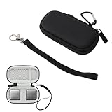 Sxhlseller Hard Shell Hülle für Kardia Mobile 6L EKG 1L, Schockdes Wasserdichtes Fahrtransportgehäuse mit Riemen, Tragbare EKG Protection Storage Box