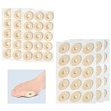 Hühneraugenpflaster,90 PCS Warzenpflaster Hornhautpuffer Anti-Reibung Reduziert Fuß und Fersenschmerzen für Hühneraugen Dornwarzen und Hornhaut rutschfeste Blasenpflaster für Männer und Frauen