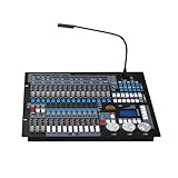 STRAFBRG DMX Console 1024 Controller for Bühnenbeleuchtung DMX 512 DJ Controller,Präzise Steuerung und Einstellung(Flight case Packing,Q)