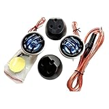 Qsvbeeqj Automotive Hochtöner Super Power Hochtöner Lautsprecher für Fahrzeug 12V 150W Auto Dome Stereo Lautsprecher Horn