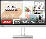 Lenovo L27i-4A | 27' Full HD Monitor | 1920x1080 | 100Hz | 300 nits | 1ms Reaktionszeit | IPS-Panel | HDMI | VGA | integrierte Lautsprecher | entspiegelt | 3,9kg | grau