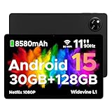 DOOGEE Tab A9 Pro+ Tablet Android 16, Tablet 11 Zoll IPS-Display 90 Hz, 30 GB RAM + 128 GB ROM Ext. 2 TB, Akku 8580 mAh, Octa-Core Unisoc T7200, Dual-Lautsprecher, Kameras 13 MP + 5 MP, WiFi 5
