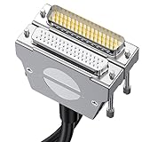 D Sub 50-poliger Stecker und Buchse, abgeschirmtes Kabel, PVC-ummanteltes Verlängerungskabel für den industriellen Einsatz
