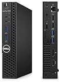 Optiplex i3 18cm Silent Mini-PC Business Office Multimedia Computer mit 3 Jahren Garantie! Intel Core i3 6100T, 4 Threads, 3.20GHz - 16 GB DDR4-512 GB SSD - USB3 - WLAN - Windows 11 Prof. 64-8091
