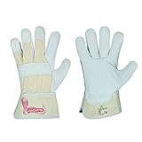 12 Paar - stronghand Rindvolllleder Arbeitshandschuhe Leder Handschuhe Calcutta Gr. 10.5
