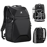 K&F Concept Kamerarucksack, Fotorucksack Wasserdicht Spiegelreflex DSLR Camera Bag für Spiegelreflexkameras Digital, Multifunktionale Kameratasche für DSLR-Kameras (20L)