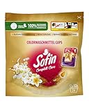 Sofin Color Waschmittel Caps 24 Stk. - Waschmittel Pods für die kraftvolle Textil-Reinigung von Buntwäsche, Frische & schöne Kleidung