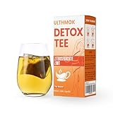 Detox-Tee, natürlicher Kräutertee, ohne Zusatzstoffe, Teebeutel zum Stressabbau, 50 Beutel