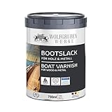 Bootslack Parkettlack Schiffslack Holzlack Seidenglänzend Farblos für Holz Boot Schiff - 750ml