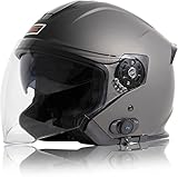 Origine Palio 2.0 Mini S7 Bluetooth Jethelm (Titanium Matt,S (55/56))