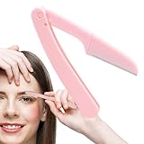 Uhngw Faltbarer Augenbrauen -Rasiermesser, faltbare Augenbrauen -Trimmer | Faltungsgesichtsbehaarungsrasierer - Face Rasierer, Mehrzweck -Make -up -Gesichtspflegewerkzeug für Frauen Girls Girls