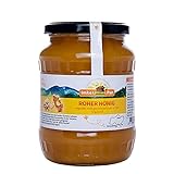 Roher Honig von ImkerPur, nicht geschleudert oder erhitzt, enthält Blütenpollen, Bienenwachs und andere natürliche Bestandteile (1000 g Roher Engelwurzhonig)