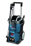 Bosch Lawn and Garden Professional Hochdruckreiniger GHP 5-75 (max. Druck 185 bar, 2.600 Watt, inkl. Bosch-Pistole, Rotordüse, verstellbare 3-in-1-Lanze) 0600910700 Schwarz/Blau