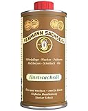 Hermann Sachse Hartwachsöl farblos 250ml Holzpflegeöl zur Holz-Pflege vielfältiger Holzarten 2 in einem Wachs und Holzöl für starken Holzschutz