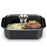 ELO 82662 Bräter Pure Trend Induktion, 24x6.5 cm, Schwarz