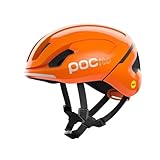 POC POCito Omne MIPS Fahrradhelm für Kinder mit MIPS-Rotationsschutz und fluoreszierenden Farben für gute Sichtbarkeit, Fluorescent Orange