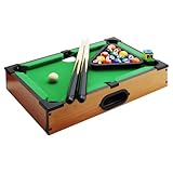 Mini -Billardtisch - Miniatur -Billard -Spieltisch Mit Zubehör Für Familienspaß | Reisegröße Cue Ball Tabletop Game Für Home Game Room Schulwohnheim Büro Indoor Outdoor Entertainment Geschenkidee