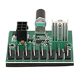 Jerys Computer-Lüfter-Controller-Hub, PWM 8-Kanal-6-Pin-Schnittstelle, 0 Bis Volle Geschwindigkeit, Lüfter-Splitter-Controller-Hub für Zuhause