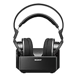 Sony MDR-RF855RK Traditionelles digitales UHF-Headset, schwarz