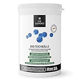 FIVE ELEMENTS® Bio-Teichbälle | Filterstarter-Bakterien | ideal fürs Frühjahr | Mikroorganismen zur Teich-Reinigung | vorbeugend gegen Algen | 2 L