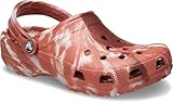 Crocs Unisex-Erwachsene Classic Marbled Tie Dye Clog, Dark Clay/Multi, 39/40 EU