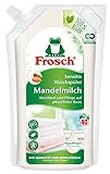 Frosch Mandelmilch Sensitiv-Weichspüler, weiche Wäsche & Pflege auf pflanzlicher Basis, vegan, 40 WL, 1er Pack (1 x 1000 ml)