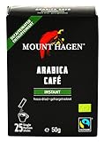 Mount Hagen Bio FT Naturland Instant Kaffee Sticks, 25x2g, entkoffeiniert