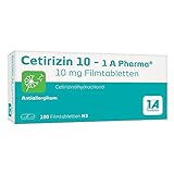 Cetirizin 10-1A Pharma 100 stk
