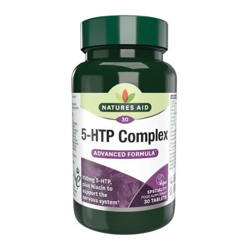 Naturen Beihilfe 5-HTP-Komplex - 100mg 30 Tabletten