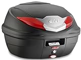 b360n givi topcase b360n schwarz mit roten reflektoren mototopgun