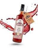 Hödl Hof Himbeer-Likör 1,0L I Fruchtlikör mit Himbeeren aus eigenen Obstgärten I Hochwertiger Likör mit fruchtig-säuerlich Noten I Feinster Premium Likör I Edle Spirituose 20% vol