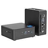 Intel NUC Mini PC, NUC11PAHi7 Desktop PC, Intel® Core i7-1165G7, 32GB RAM, 1TB PCIe SSD Mini Computer Unterstützung für 8K/4K Quad Display/WiFi 6/Bluetooth 5.2/Thunderbolt 3/Win 11 Pro/VESA