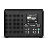 Pure Classic H4i – Internetradio mit WLAN, DAB+ & FM, Bluetooth 5.3, USB – 10W Lautsprecher – 2,4' Farbdisplay – 150 Speicherplätze – Sleep- & Küchentimer – AUX-Eingang – Schwarz