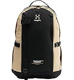 Haglöfs Unisex Tight Medium Rucksack, 4P2-True Black/Sand, Talla Única