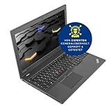 Lenovo ThinkPad T560 (15,6 Zoll / FHD) Notebook - Intel Core i5 (6.Gen), 16GB RAM, 500GB SSD, Webcam, HDMI, Bluetooth, Windows 10 Pro (Generalüberholt)
