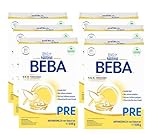 Nestlé BEBA PRE Anfangsmilch, Anfangsnahrung von Geburt an, 6er Pack (6 x 500g)