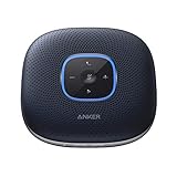 Anker PowerConf Bluetooth Konferenzlautsprecher mit 6 integrierten Mikrofonen, verbesserter Tonaufnahme, 24 St. Akku, USB-C Konnektivität, für Homeoffice (Blau)