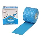 Nasara Original Kinesiologie Physio Tape für Sport und Medizin, Rollengröße 5cm x 5m, Türkis