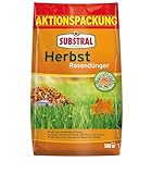 Substral Herbst Rasendünger, kaliumreicher Spezial-Rasendünger mit lang anhaltender Wirkung für 500 m², 12,5 kg Sack