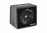 KICKER 40VCWS124 Bassreflexbox VCompS124 Schwarz