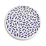 Drink Coasters Absorbent, Water-Absorbing Table Mats, Multipurpose Dish Tray, 3.94x3.94x0.35 Inches, Ideal Teapot, Desk, Entryway, Bathroom, Kitchen, Apartment, Outdoor Patio, Home